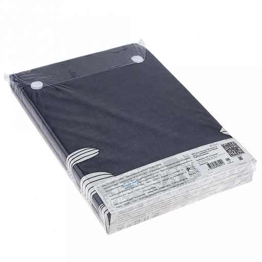 Постельное белье, комплект 1,5 спальный "Я кактус" 4 предмета: пододеяльник 145х215см, простыня 150х220см, 2 наволочки 70х70см с клапаном-запахом, полисатин "Премиум SP" 85г/м2, упаковка "классическая" ПВХ 32х41см, "Домашняя мода" (Россия)