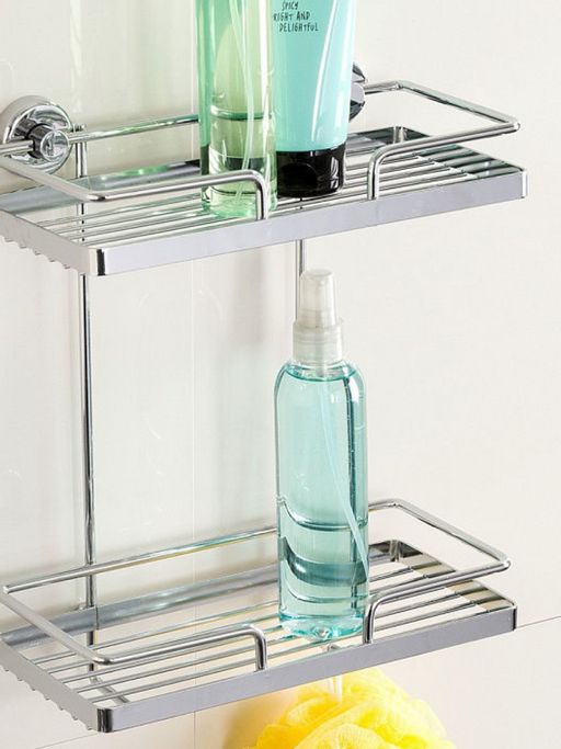 Полка настенная 2-уровневая Power-Loc Sion - Wenko фото 2