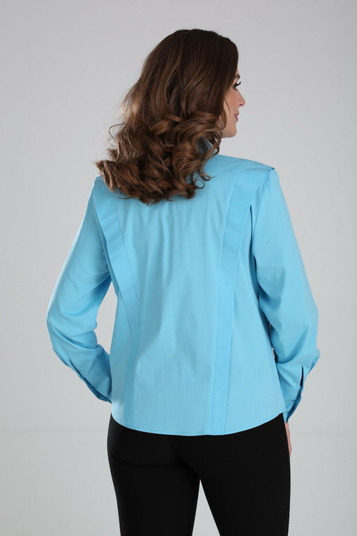 Блуза Modema 520/3 голубой  фото 4