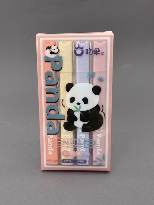 Набор маркеров-текстовыделителей 4 шт "Panda", orange