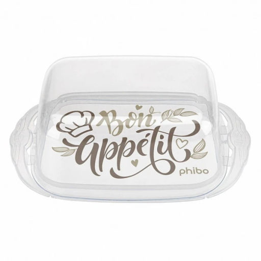 Цена за 2 шт. Масленка с декором 18,9*11*6,9см