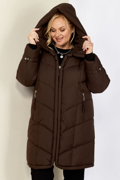 Куртка SHETTI 2204 шоколад