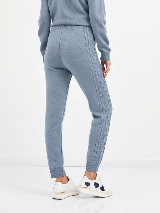 брюки женские из шерсти с косами - Glenfield фото 4