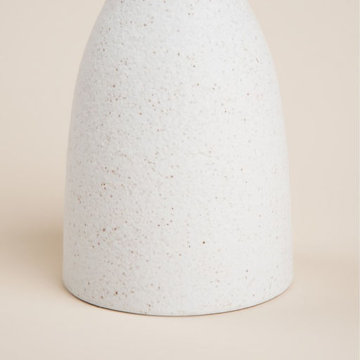 Ваза SL Home «Арена Бланка», 9×9×13.5 см, керамика, белая