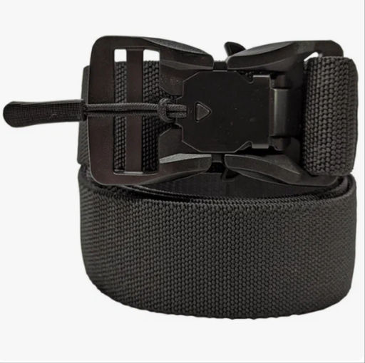 Ремень Тактический резинка на магнитной застежке, черный. Длина 120 см, ширина 3,8 см.