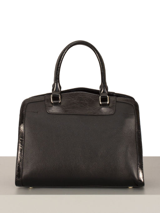 LACCOMA сумка TH1181-1-черный натуральная кожа полиэстер