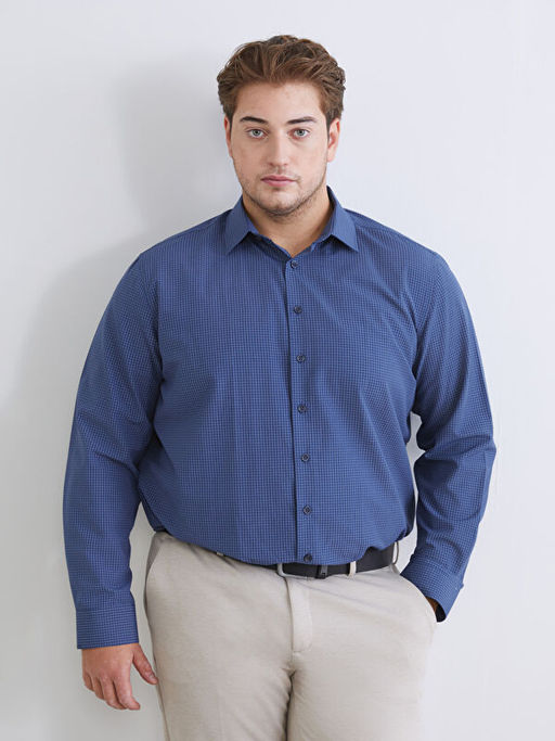 Regular Fit Uzun Kollu Poplin Erkek G?mlek