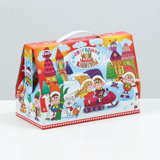 Цена за 5 шт. Подарочная коробка Мои любимые каникулы, 17,5 х 25 х 12,5 см - Simaland фото 2