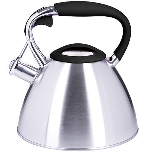 28972 Чайник 3 л нерж/сталь со свистком MB (х12) - Mayer&boch фото 2