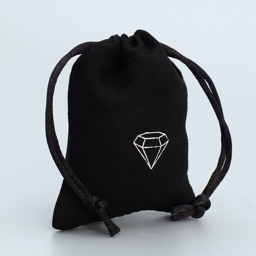 Цена за 5 шт. Мешок замшевый Кристалл, 7 х 9 см - Дарите счастье фото 2