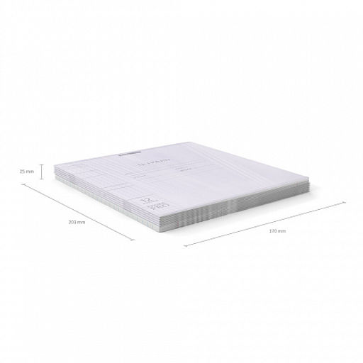 Цена за 10 шт. Тетрадь школьная ученическая с пластиковой обложкой на скобе ErichKrause Классика CoverPrо fizzy, Pastel, розовый, А5+, 12 листов, клетка фото 15