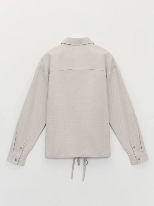 Рубашка из льна и хлопка / Zarina  фото 8