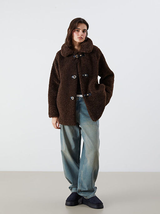 G?mlek Yaka Kad?n Pel?? Mont