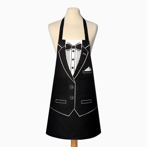 Фартук Доляна Джентльмен, 60 70 см, хлопок 100 %, рогожка