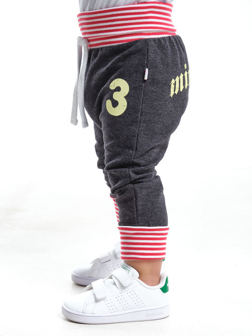Бриджи на резинке для малышей UD 0983 синий - Mini maxi фото 10