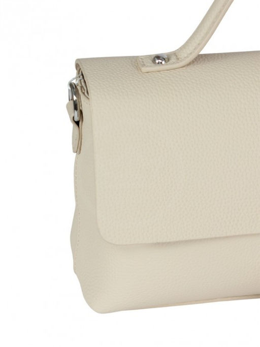 Сумка женская натуральная кожа GU 2066-99149, 1отд, плечевой ремень, молочный SALE 264145 - Adelia фото 4