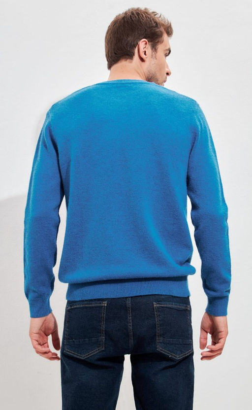 Джемпер F321-15317 b.blue - Fine joyce фото 5