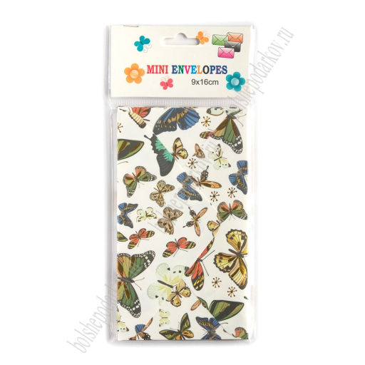 Конверт подарочный 16*9 см (10 шт) SF- 8156, №17 - Больше подарков фото 2