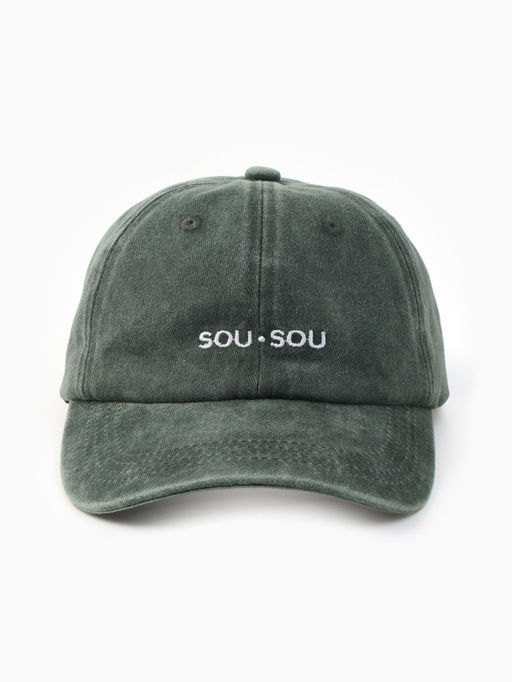 Кепка женская MINAKU sou.sou, размер 56-58, хаки, вареный деним