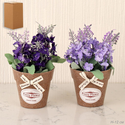 Цветочная композиция Лаванда 7х7х12 / 9090-5 /уп 72/ - Галеонтрейд фото 9