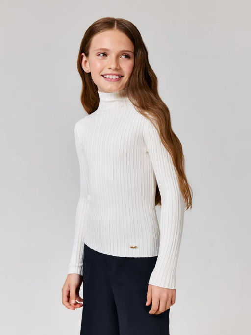 ACOOLA / Свитер детский для девочек Alba молочный