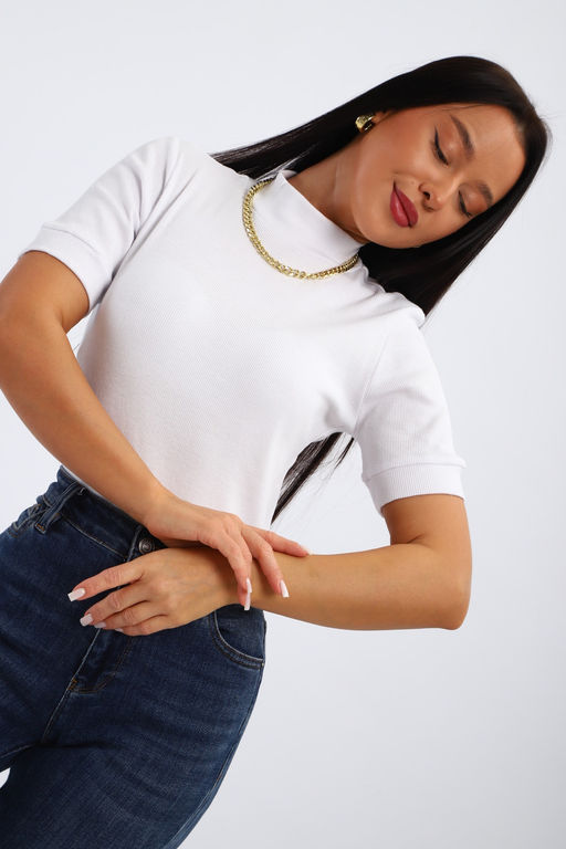 Водолазка Modellance 32105 рибана хлопок с лайкрой  фото 13