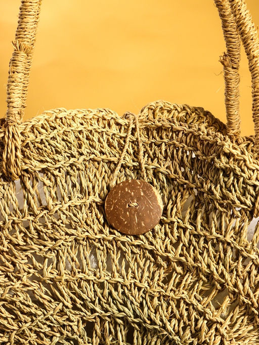 Сумка плетёная из сиграсса, 45×8×60 см