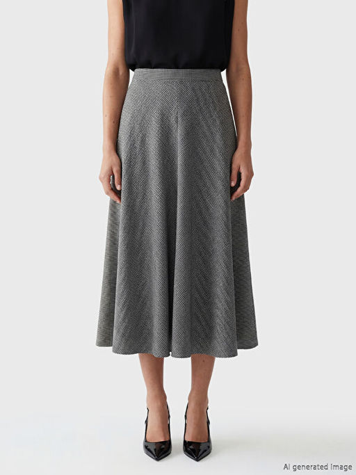 Beli Lastikli Desenli Klo? Etek