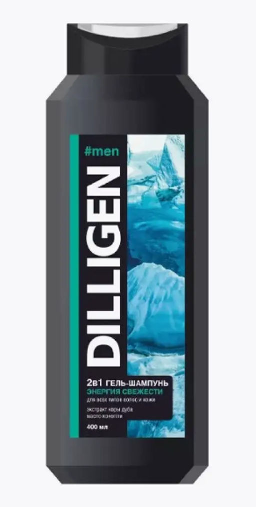 DILLIGEN шампунь д/мужчин 400мл