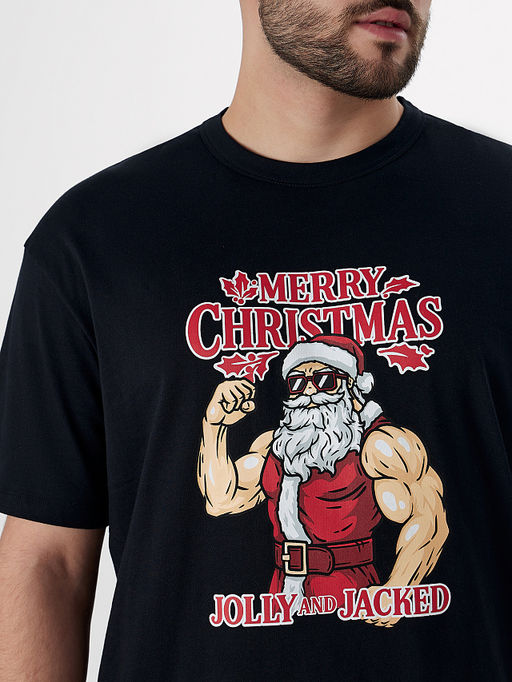 Комплект домашний мужской новогодний