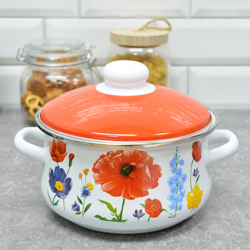 ЭМ_Набор 3 пред "Маковый букет" белый арт. 7-327/6 Магнитогорск