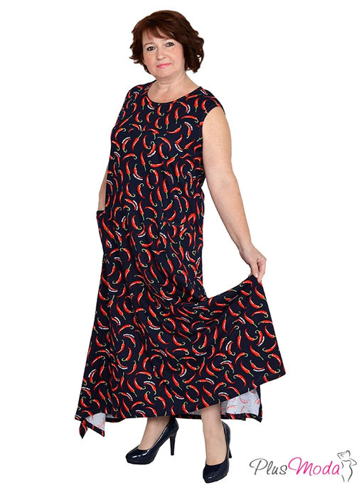 Платье Модель №900 размеры 44-84 - Plusmoda фото 3