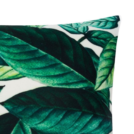 Наволочка декоративная Этель Тропики Листва 40х40 см, велюр  фото 2