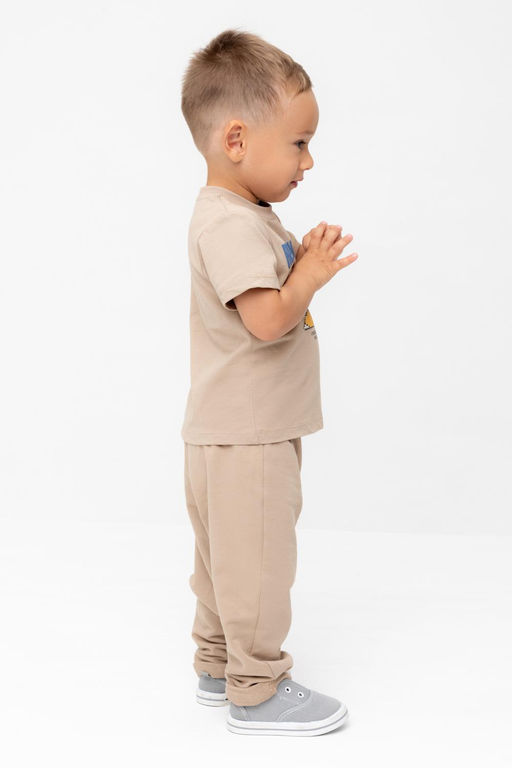 Crockid _ КР 400722/темно-бежевый к568 брюки д/мал яс  фото 4