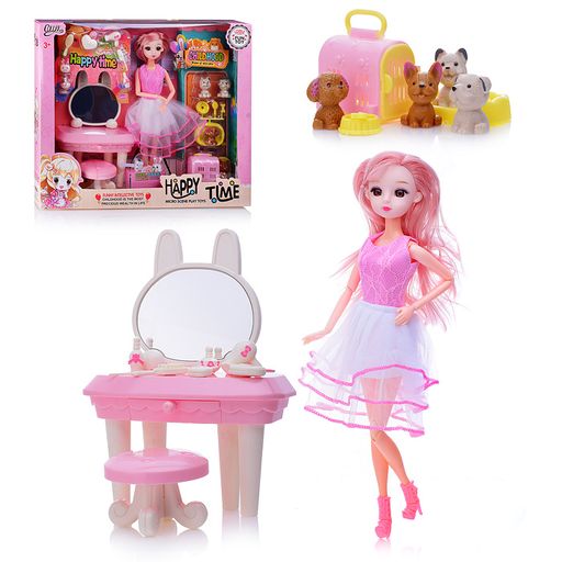 Кукла с аксессуарами, в коробке