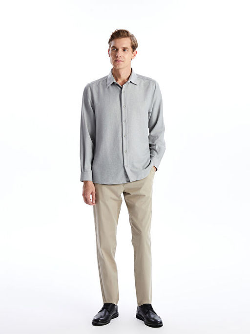 Regular Fit Uzun Kollu Erkek G?mlek