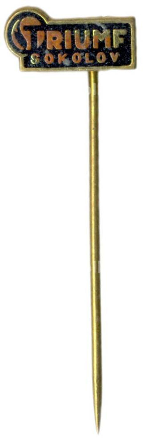 Значок рекламный Triumf Sokolov