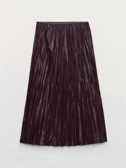 Плиссированная юбка миди / Zarina