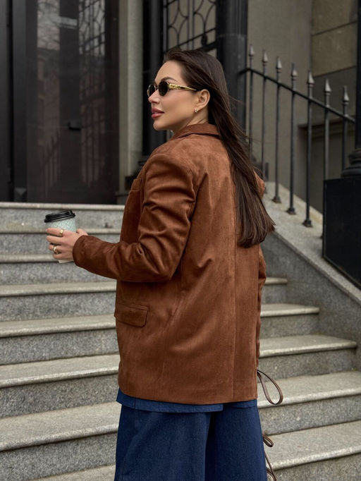 Жакет AURA 1138-176 теплая карамель