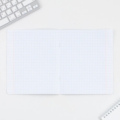 Тетрадь А5, 12 листов на скрепке в клетку Школьные принадлежности, 5 видов МИКС, белизна 96% . - Artfox study фото 3