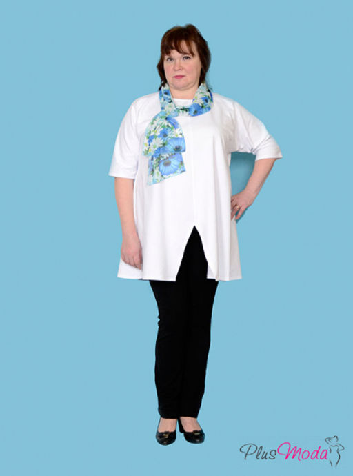 Туника Модель №9 размеры 52-66 - Plusmoda фото 7