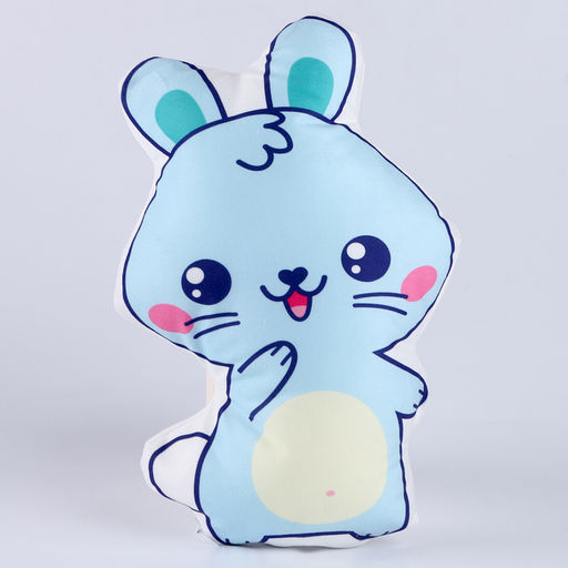 Подушка декоративная Зайка - POMPOSHKI фото 3