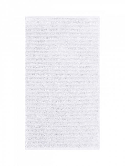 Полотенце для лица 50x90 белый махровая ткань - Denastia фото 3