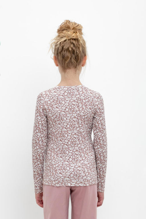 Crockid _ КР 302314/серая пудра,винтажные цветы к445 джемпер для дев  фото 5