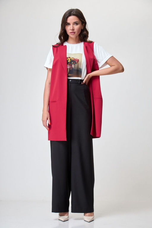 Жилет ANELLI 1036 фуксия  фото 3