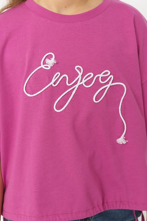 CRB wear/ CSJG 63783-44-400 Футболка для девочки,фиолетовый/Ex.Cherubino  фото 4