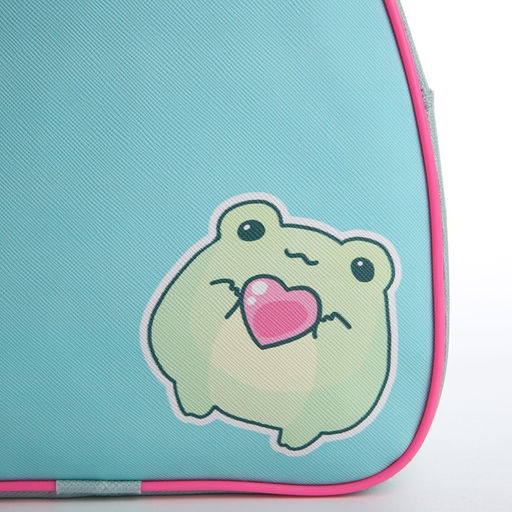 Рюкзак детский Милая лягушка, 23*20,5 см, отдел на молнии, цвет мятный - NAZAMOK KIDS фото 4