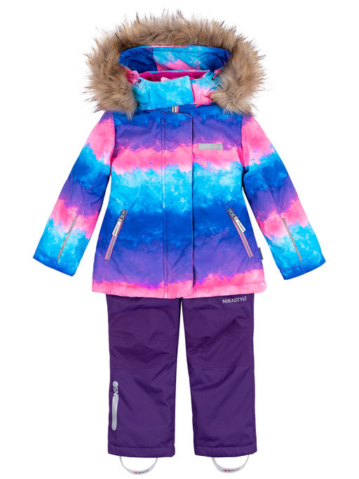 Костюм 7з1623 лиловый/черничный - Nikastyle фото 5