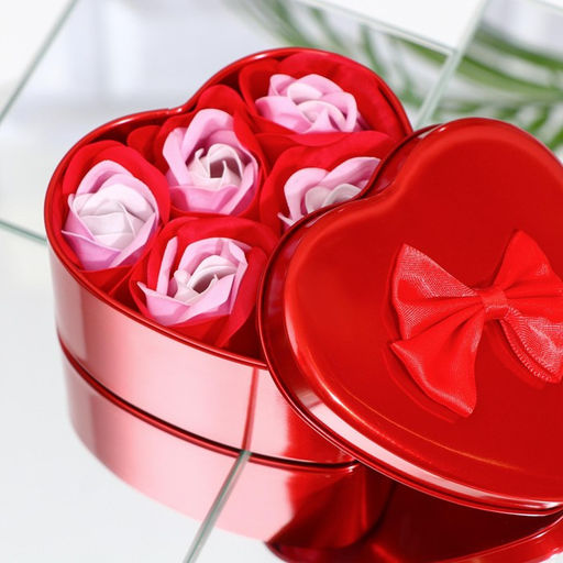 Мыльные розочки, трёхцветные, набор 6 шт. - Simaland фото 4