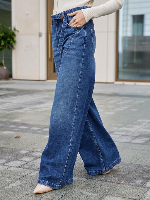 Женские джинсы арт. 19848 - F5 фото 7